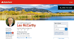 Desktop Screenshot of leomccarthy.us